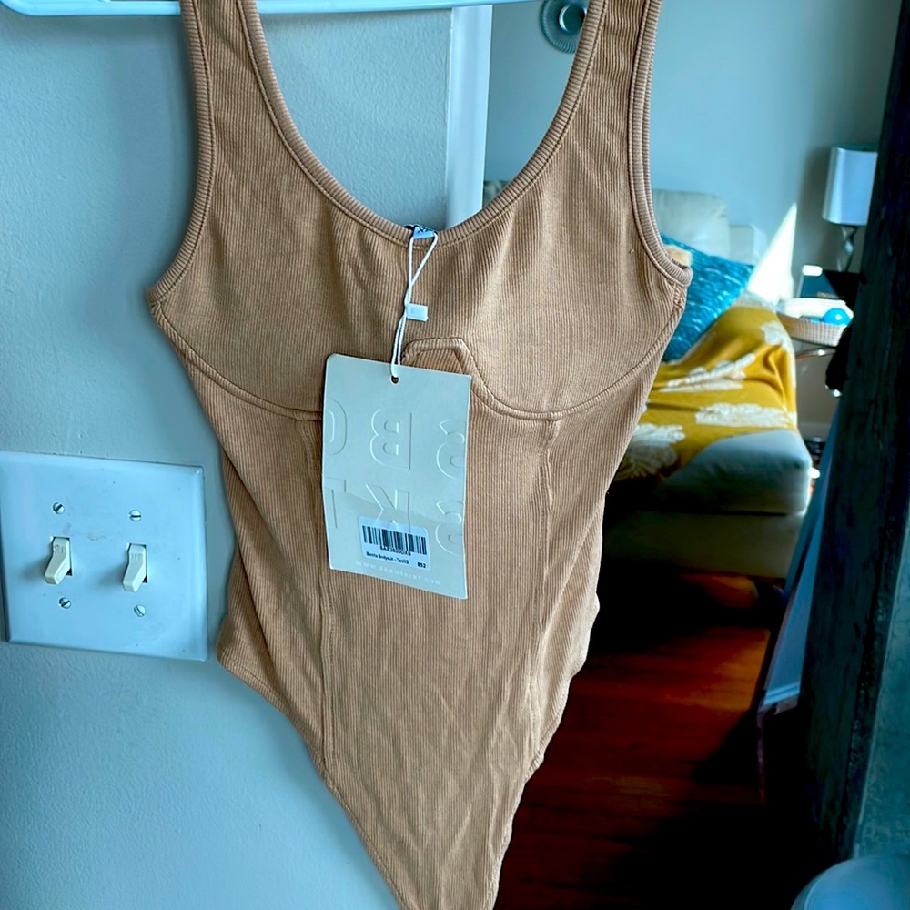 NBW Sabo ribbed Benit Bodysuit XS